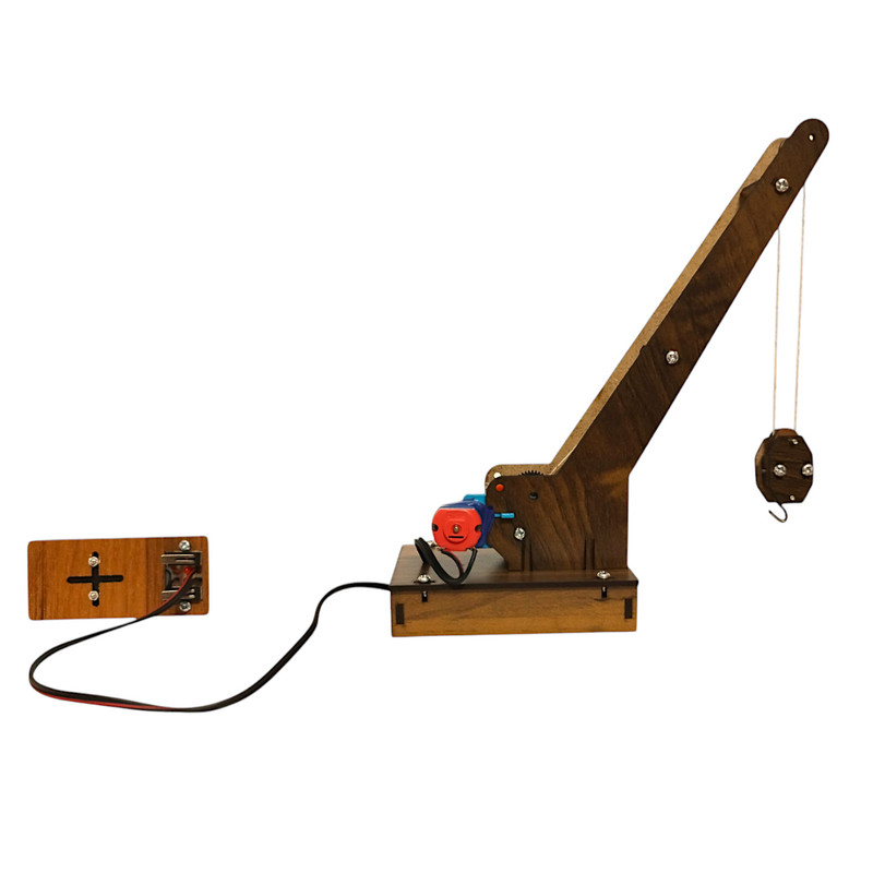 کیت آموزشی ایزی کیت مدل ساخت جرثقیل چوبی کار و فناوری کد EK1 - Image 3