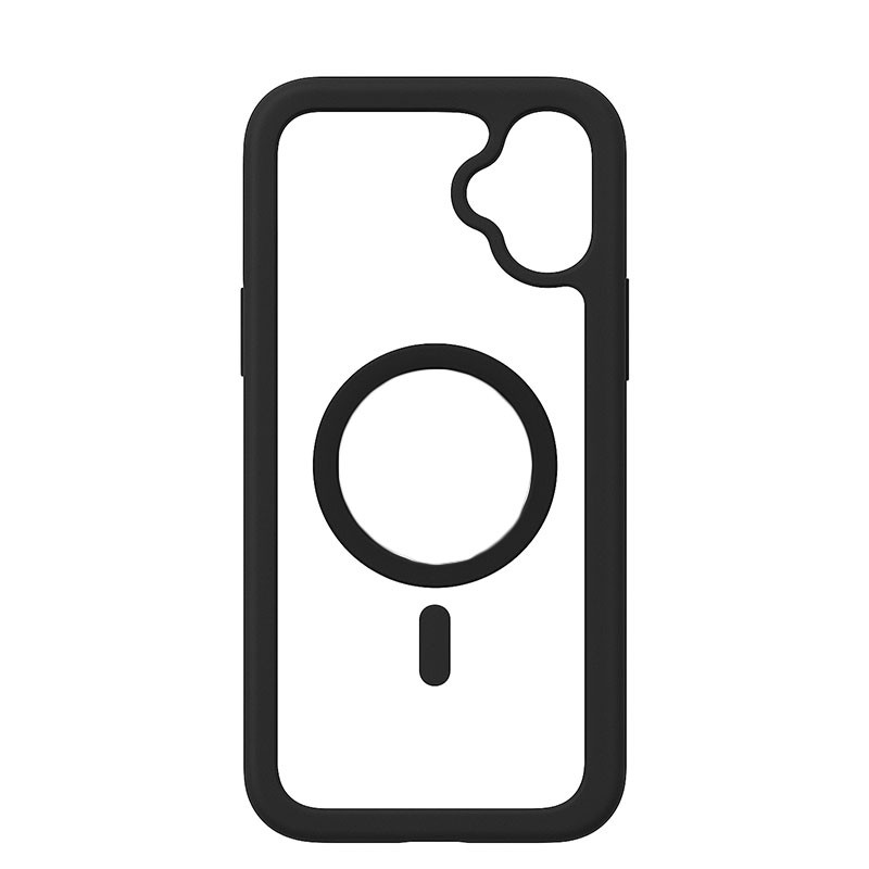 کاور مسیر مدل Clear Magnetic Black safe مناسب برای گوشی موبایل سامسونگ Galaxy A07 - Image 5