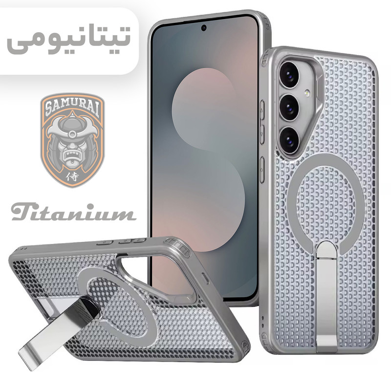 کاور سامورایی مدل Cool Stand مناسب برای گوشی موبایل سامسونگ Galaxy S25 FE - Image 14