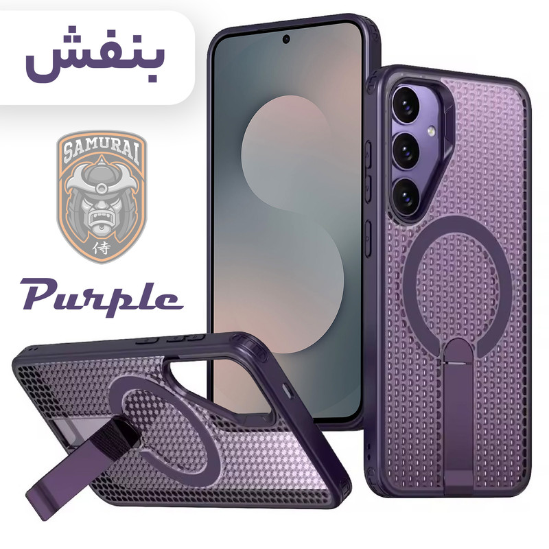کاور سامورایی مدل Cool Stand مناسب برای گوشی موبایل سامسونگ Galaxy S25 FE - Image 9