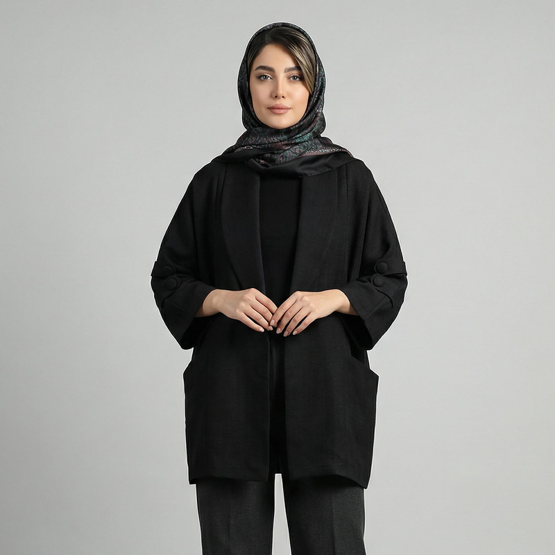 مانتو زیر باسن زنانه السانا مدل اسماء کد 222079 - Image 17