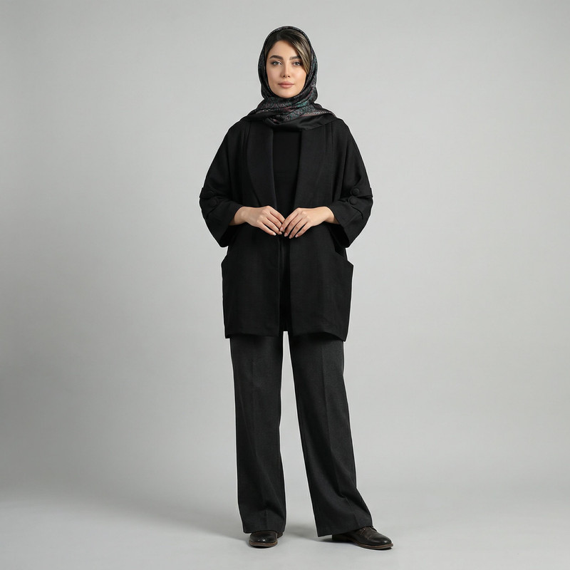 مانتو زیر باسن زنانه السانا مدل اسماء کد 222079 - Image 22