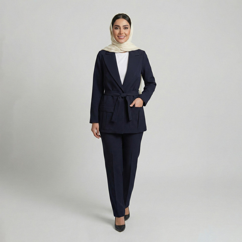 مانتو کتی زنانه السانا مدل فرهام کد 2439 - Image 35