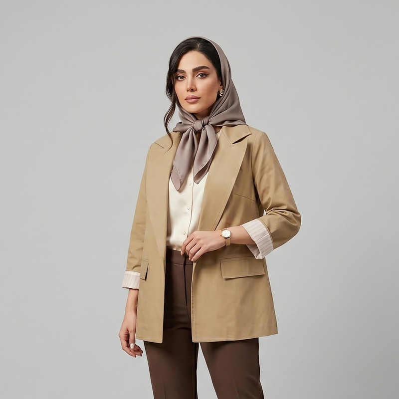 مانتو کتی زنانه مونسا مدل 06