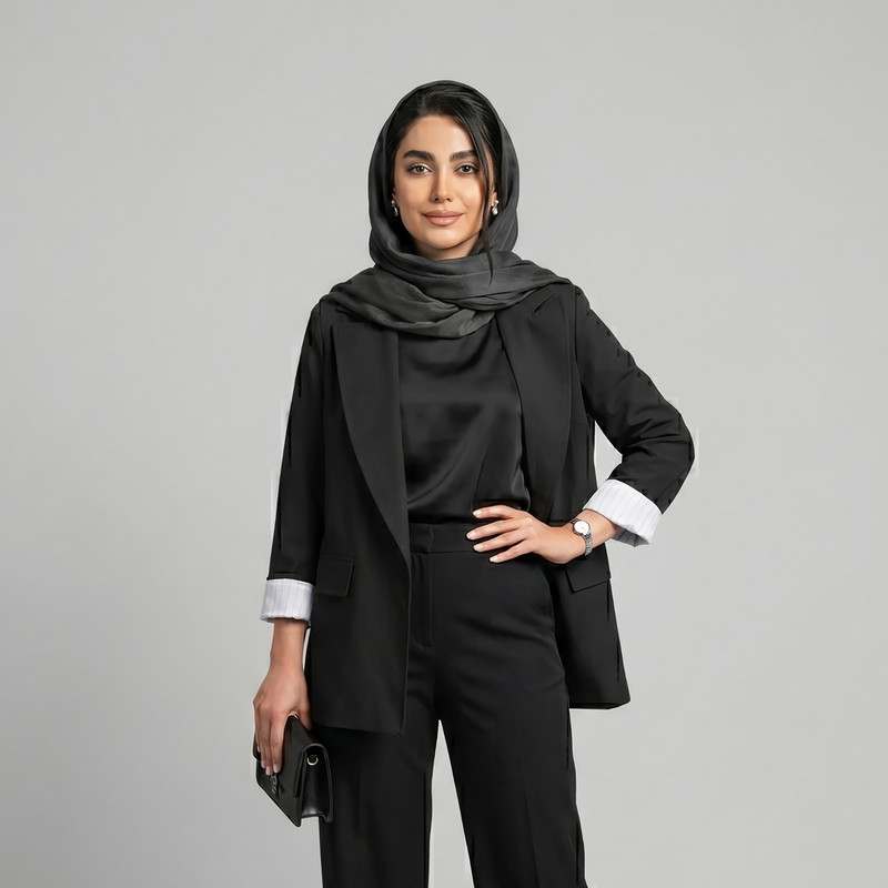 مانتو کتی زنانه مونسا مدل 06 - Image 16